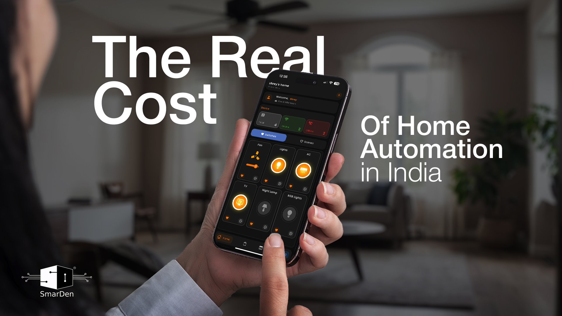 Real Home Automation Cost in India (2025 Guide with Price Ranges)