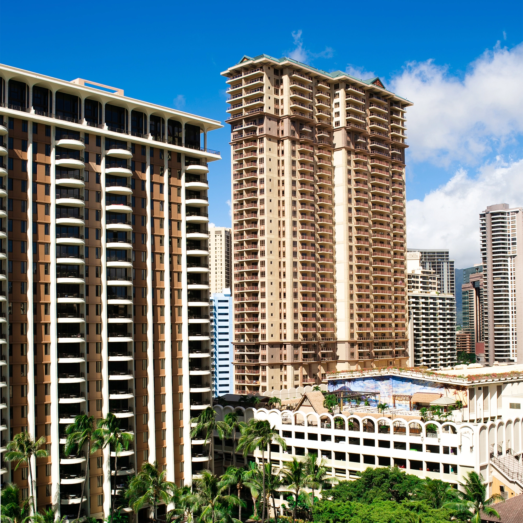 Modern high-rise hotel property in India operating with SmarDen's Hotel Automation System