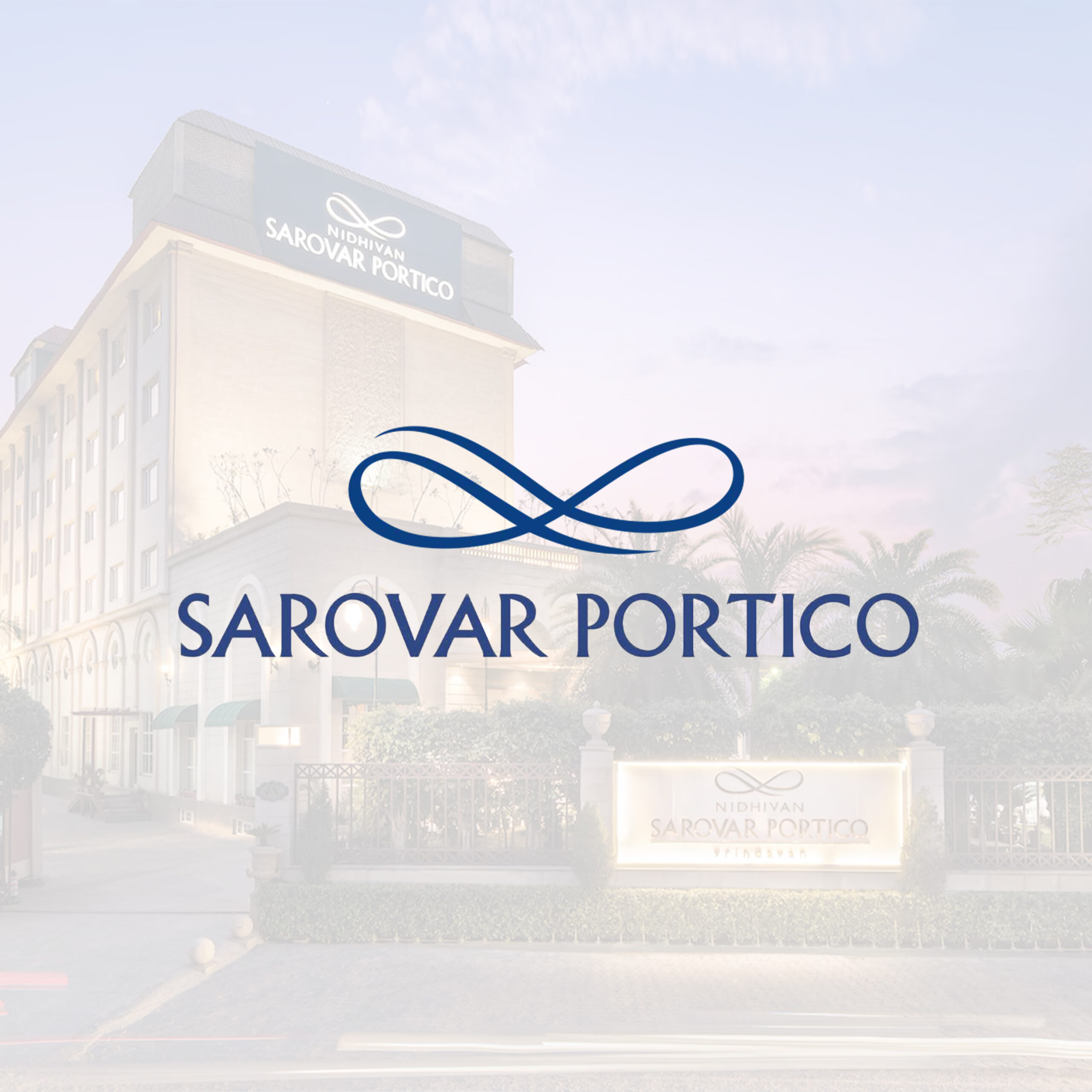 Sarovar Portico hotel property operating with SmarDen's Hotel Automation System